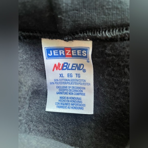 Graphic Design Black Men Hoodie Size XL - Picture 6 of 7